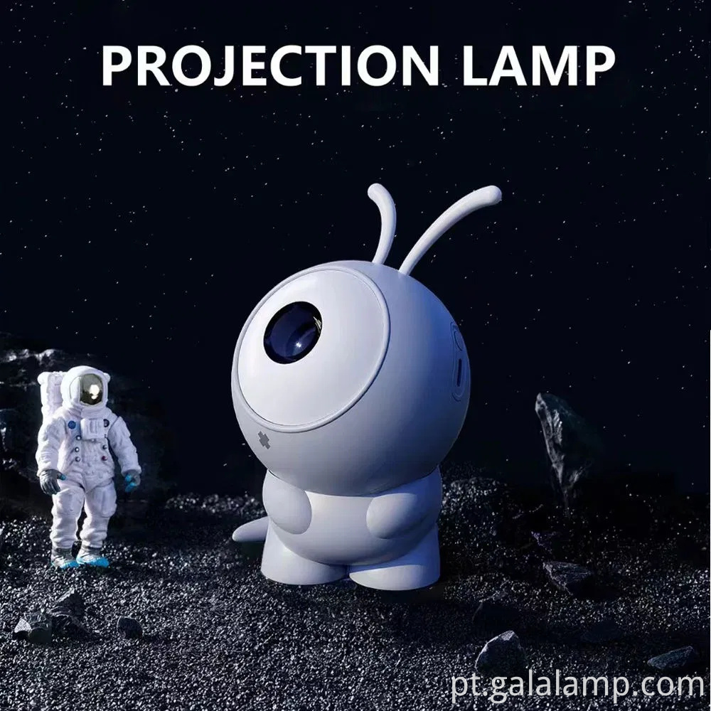 Luz de Projeto de Projeto de Galáxia Alienada Recarregável para Quarto